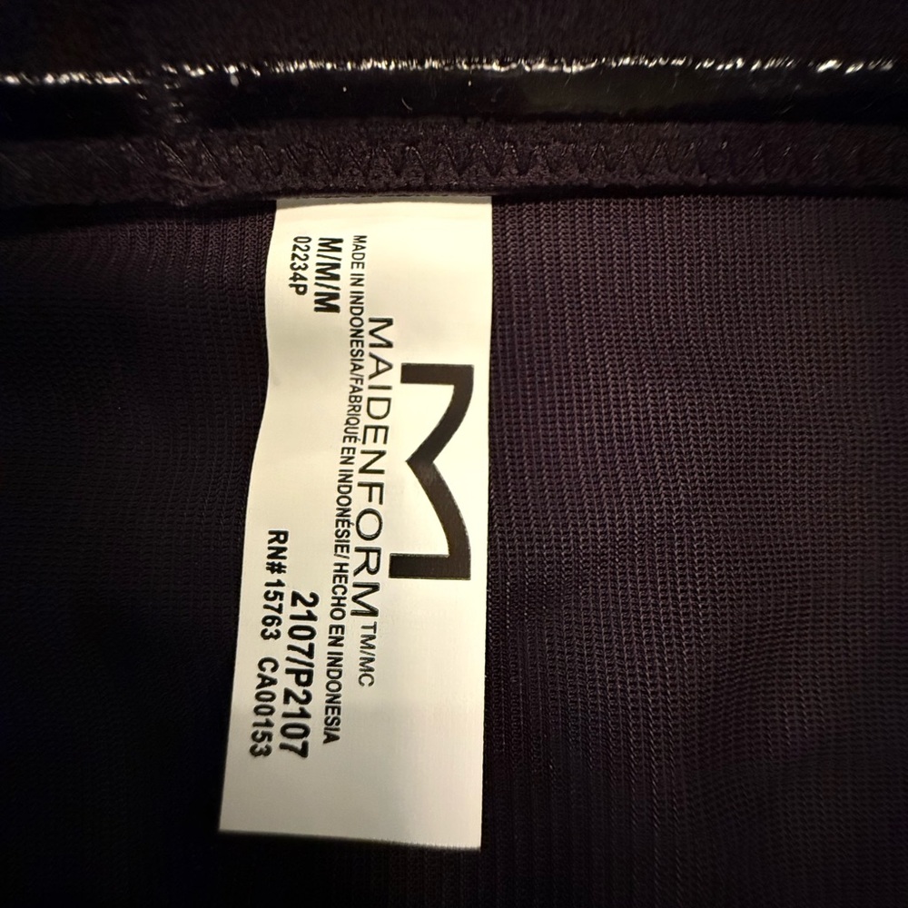 NWT Maidenform Black Shapewear size Medium - Picture 6 of 6